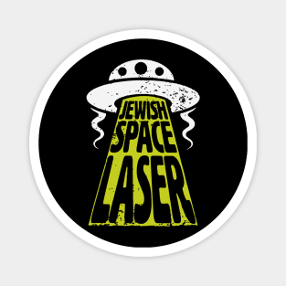 Jewish Space Laser Funny Parody Magnet